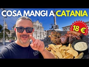 WHAT YOU EAT IN CATANIA WITH 18€ TYPICAL SICILY STREET FOOD [ Vincenzo Troisio ]
