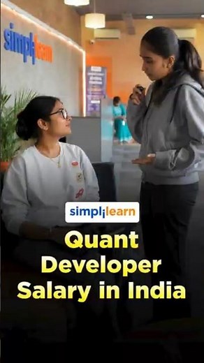 Quant Developer Salary 2026 | Is Quant Development the Highest-Paid Job? | #Shorts | #Simplilearn
