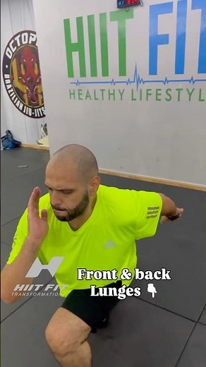 Front to Back Lunges ⚡️💪🏻