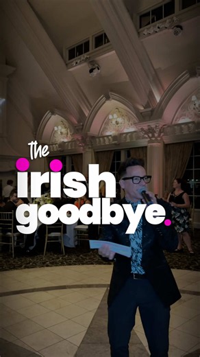Irish goodbye at Ashford Estate wedding | SCE Event Group clip