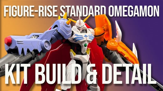 Digimon Omegamon (Omnimon) Figure-Rise Kit — Build and Panel Lining Guide