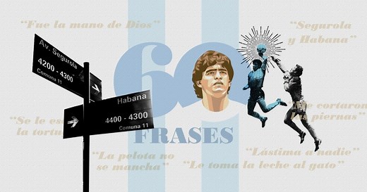 Las 60 mejores frases de Maradona