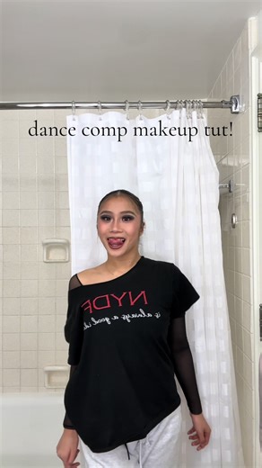 Makeup Tutorial for Dance Competition Looks