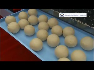 MG708 bakery dough ball cutter, dough ball roller, dough ball forming machine