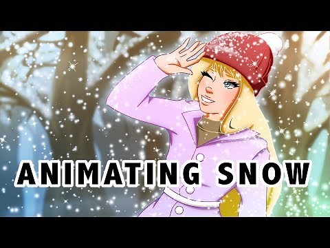 How to Animate Snow Falling in Photoshop