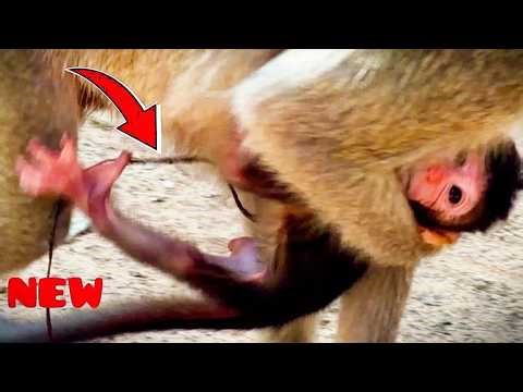 HOT & SPECIAL NEWS! Five monkey moms just had babies successfully in this troop but one is..?