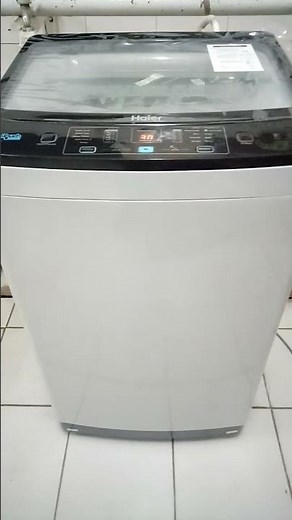 How To operate Haier washing machine fully automatic HWM 85-826 with Heavy features