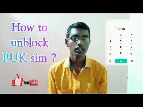 How to unblock sim PUK code // How to unblock sim PUK code // tamil