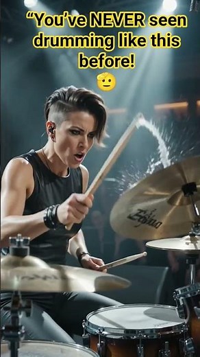 “Insane Female Drummer Live 🔥 Fast Beats & Crazy Energy | 4K Cinematic”3