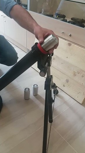 Testing the new italian T.E.E. airsoft mortar