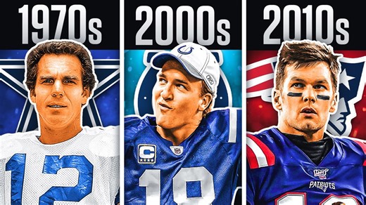 Best quarterback from every decade in NFL history
