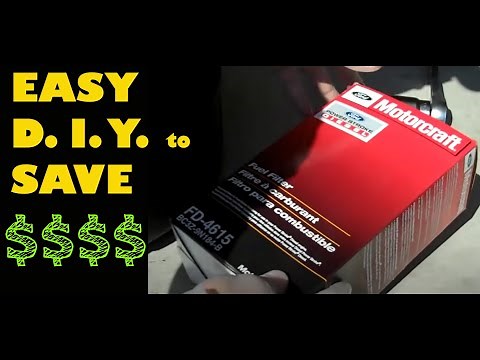 How to Change the Fuel Filter on a 2012 Ford F250 6.7 Diesel - Step-by-Step Guide