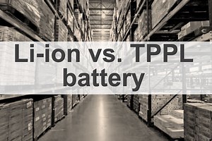 Li-ion vs. Thin Plate Pure Lead Batteries (TTPL) Batteries for Lift Trucks