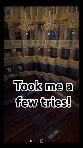 I built the Versailles Opera! #minecraft #history #gaming #france #palace #music #art #versailles