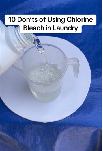 10 Chlorine Bleach Don'ts for Laundry