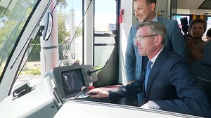 23K views · 252 reactions | With a chime of the bell, the Premier was the first in the driver's seat of a new light rail vehicle, delivered for the Parramatta line. But there is concern the trams are from the same Spanish manufacturer that delivered the cracked models, resulting in our inner-west line being shut down. #9News | WATCH LIVE 6pm | 9 News Sydney | Facebook
