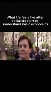 7.4K views · 58 reactions | What life feels like after socialists start to understand basic economics #socialism #economics #freemarket | Learn Liberty | Facebook