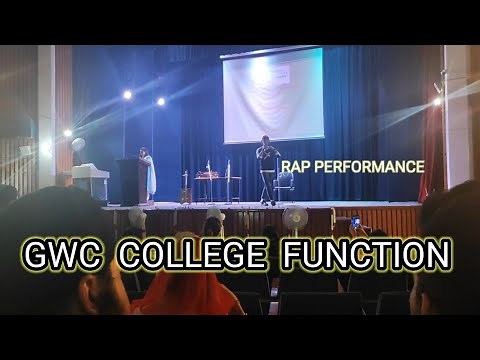 COLLEGE FUNCTION | RAP PERFORMANCE | GWC |JAMMU