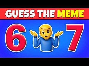 Guess The MEME By SOUND? 🤔❓ MEME Quiz Challenge 2026 | 67, Pocoyo, Kpop Demon Hunters
