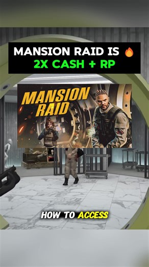 2x $cash Mansion Raid 👀 #GTAOnline #GTA5 #gtamoney #gtamansion #gtaupdate