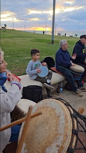 Drum Circle Explosion at Sunset – Pure Rhythm & Energy