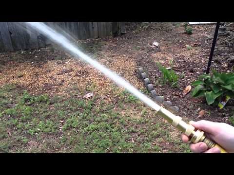 Spray Nozzle Brass Hose Video Demo