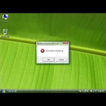Windows Vista Error Meme | #windows #memes #shorts #fypシ゚viral