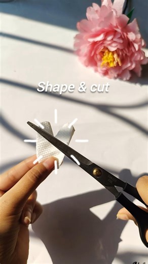 Paper Flower| Flower Making Tutorial | How to make flowers from Tissue paper | #diy #viral #shorts