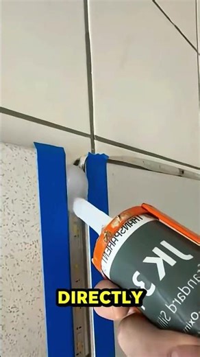 Hidden LEDs Between Tile? This Is Genius 💡🔥 #diy #ledlights #craftmanship #shorts