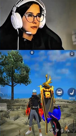 🥰Cute girl reaction 🥰#freefire #reaction #impossible #laud #girlreaction #ajjubhaifreefire #shorts