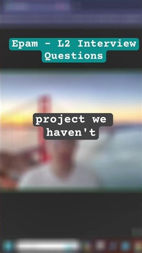 Java Interview Prep: EPAM 2nd Round Questions Explained! #shorts #javainterviewquestions #epam