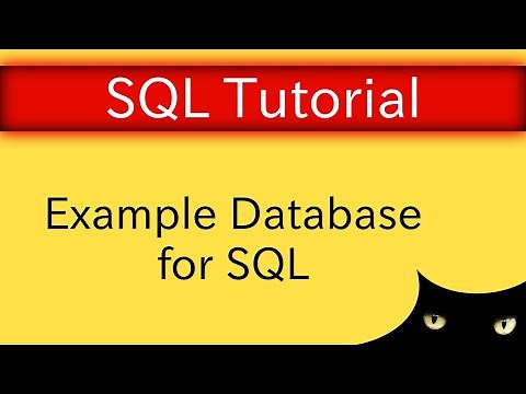 SQL Tutorial - Example Database | Database Tutorial 5a