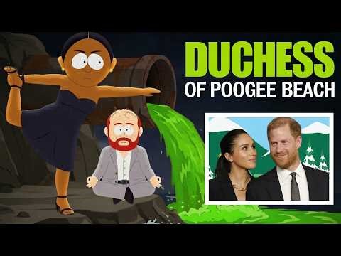South Park Roasts Meghan Markle's Poogee Beach Retreat in Australia! Organizer Bankrupt? | Parody