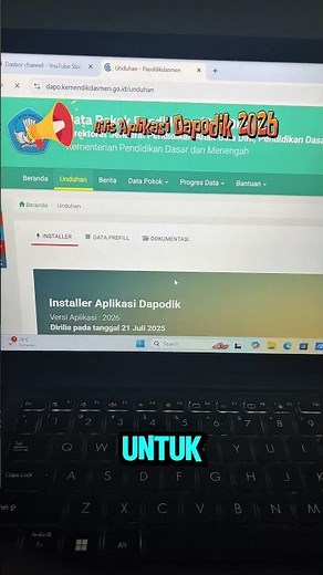 DAPODIK APPLICATION RELEASE VERSION 2026