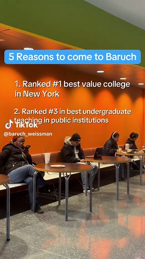 Top 5 Reasons to Choose Baruch College