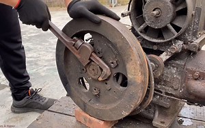 [机械翻新]修复旧的Samdi R185柴油发动机