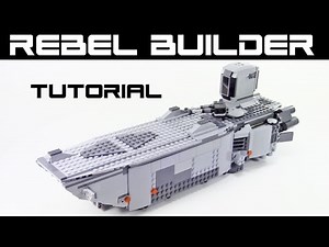 LEGO Star Wars First Order Transporter Modifications Tutorial! Set 75103