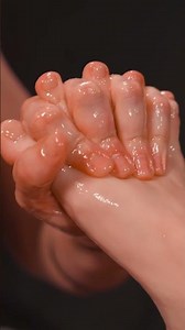 ASMR Oil Massage for Toes 👣 Deep Pressure on the Instep ✨ #asmr #footcare