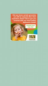 Did you know certain groceries can still be enjoyed after their expiration dates? We’ve got you covered with our Food Safety Reference Guide! Click here to download our handy how-to guide about how to help keep your food waste down and your family healthy. | Treasure Coast Food Bank
