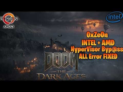 Doom The Dark Age 0xZeOn Cr@ck | Hypervisor All Errors Fix Step by Step