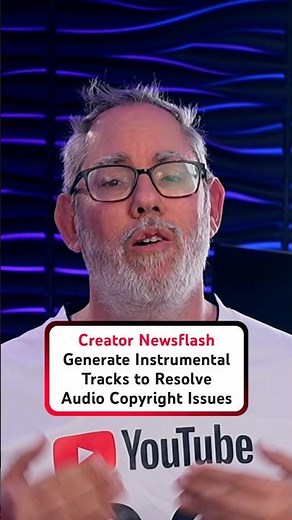 Generate Instrumental Tracks to Resolve Audio Copyright Issues - Creator Newsflash