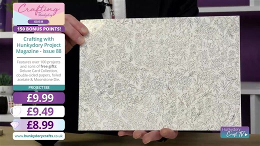 It's our favourite day... new magazine day! Join us for a Reward Points Party as we flick through the latest issue and demo the fabulous free gifts. We can’t wait to show you. | Hunkydory Crafts