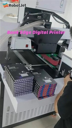 Book Edge Digital Printer
