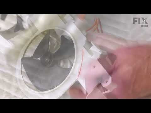 Whirlpool Refrigerator Repair - How to Replace the Evaporator Motor
