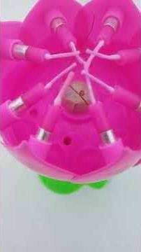 Lighting a musical birthday candle