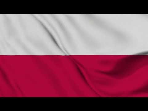 Poland Flag Waving 4K | Polish National Flag Animation