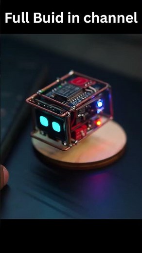 How to make a Mini Mochi Robot | (Satisfying) #diybuild #circuitsculpture