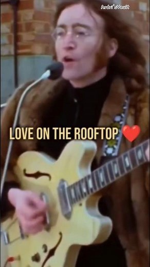 The Beatles’ Final Rooftop Magic | Don't Let Me Down 🎸❤️