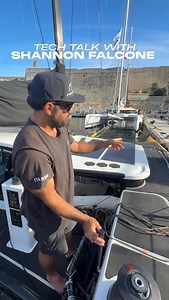 🌋 With Stromboli in sight for Falcon… We rewind to pre-race mode: Shannon Falcone breaking down the DNA F4 — the science behind the flight 🤓 Nerd out on this 🧐 #RolexMiddleSeaRace #RMSR2025 #Falcon | Rolex Middle Sea Race
