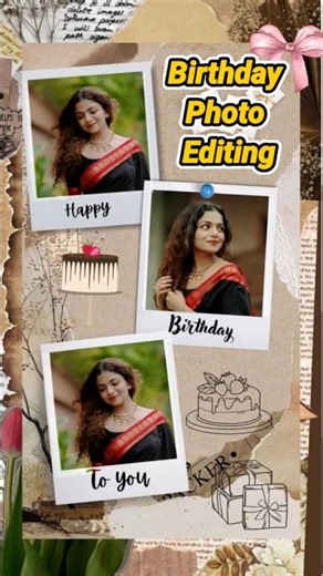 Birthday Photo Editing | Birthday Photo Frame